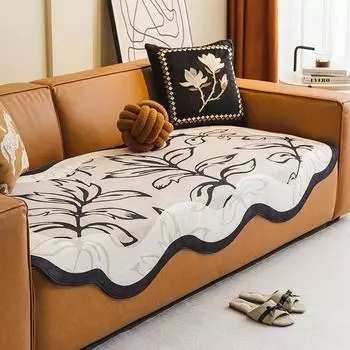 Подушка для французского дивана специальной формы, легкая, роскошная, высококачественная, универсальная, нестандартная, прямая, наволочка для дивана, полотенце 90*90cm