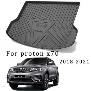 Специализированный автомобиль для Proton X70 2018 TPO, багажник, багажник, напольный коврик-всепогодный защитный ковер