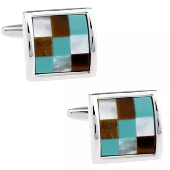 Специализированный магазин запонок CUFF запонки мозаика запонки n00146 синий