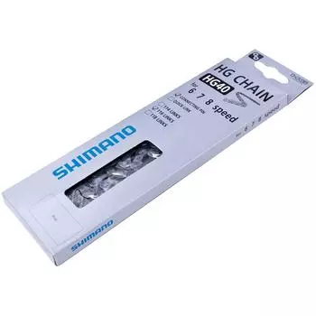 Спецификация пина цепи SHIMANO 116L ICNHG40116I (8/7/6 скоростей) CN-HG40 6/7/8S