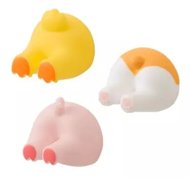 speed mao cute animal toothbrush holder toothbrush stand set of 3 dog duck pig