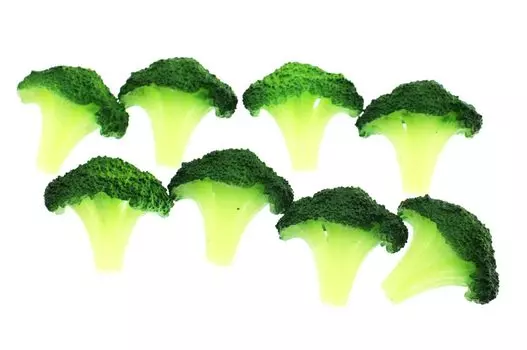 speed mao realistic broccoli food sample food model set of 8