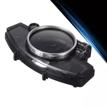 Speed Meter Clock Instrument Case Gauges Odometer Tachometer Housing Box Cover For YAMAHA YZF R6 2006-2016 07 08 09 R1 04 05 06 чёрный