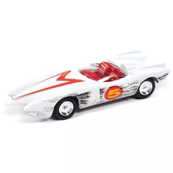 Speed Racer Scale Race Damage Mach V Johnny - 1/64 - Молния, JLPC004-JLSP159 красный