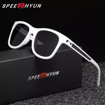 SPEEDHYUN поляризованные солнцезащитные очки Anti-UV400 для мужчин и женщин с антибликовыми зеркальными линзами, легкие очки
