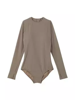 Speedo Fitness The Suit The Suit Long M Купальник, с длинным рукавом, SFW02481, Женский, Флагстоун,