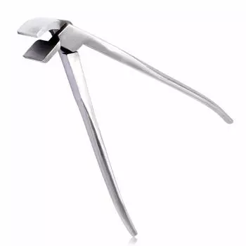 SPEEDWOX Pliers Clasp Holder Leather Craft Tool Bendable Tip Stainless Steel Tool Genuine Leather Bag Clasp Tailoring Tool Professional