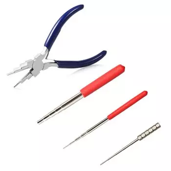 SPEEDWOX Wire Loop Pliers Set Floor Round Pliers Maru Yatco Wire Loop Pliers Rounding Tools Round Bending Tools Ring Making Tools Bead Making Handmade