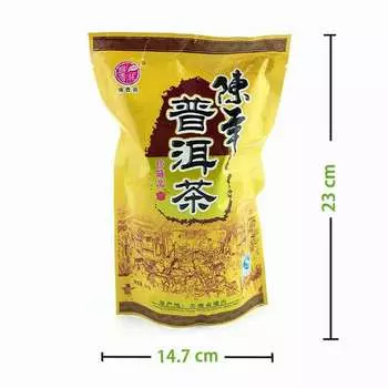 Спелый чай пуэр премиум-класса, китайский чай Юньнань, пуэр для похудения, рассыпчатый пуэр, 250 г 250g