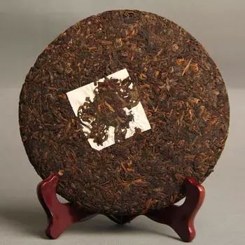 Спелый Пуэр 2014 года, Banzhang Golden Buds, Palace Shu Puer Qizi Bing Cha 357г