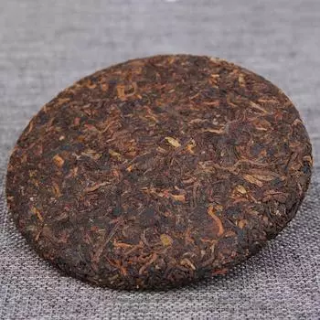 Спелый пуэр Юньнань 2019, Мини-пуэр Бинг Ча Джинья Шу Пуэр, Императорский спелый пуэр Golden Buds 100г