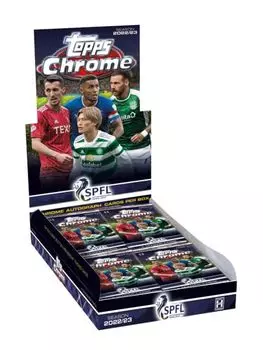 SPFL Topps Chrome Topps Шотландская Премьер-лига Topps Chrome Футбольная карта 2022-2023 2022-2023