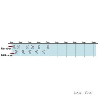 Спица для вязания Плетение Ремесла Инструменты Прямой крючок для вязания Спицы из нержавеющей стали Инструменты для рукоделия Игла number 9