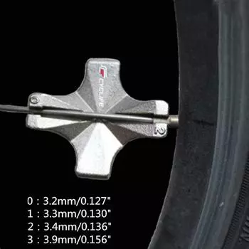 Спица Ключ для спицы Подходящий ключ для проволоки Велосипед Плетеный