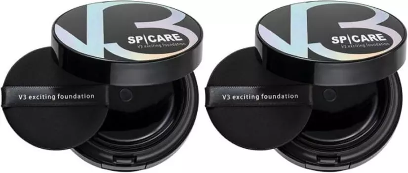 Spicare V3 Foundation V3 Exciting Foundation 15 г гарантированный продукт с серийным номером [Набор 2] [Подлинный номер]