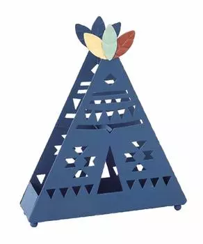 SPICE OF LIFE Железный спрей от комаров FESTA HOME Teepee Blue Держатель для спирали от комаров SFVH1604