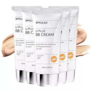 SpiculX Adhesive Cover BB Cream Concealer Regeneration BB U+ BB Cream Unisex, 50 мл, 5 штук