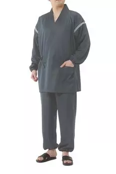 Spicy UV Sweat Quick Включает Полностью Эластичный Пояс [Little Island] Мужские Samue, Unifresher, Впитывающие, Сухие, Антибактериальные, 100% Полиэстер, Карманы, древесный уголь