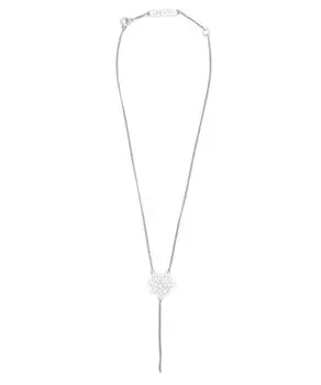 Spider web necklace FREE silver [Milk Boy] men s
