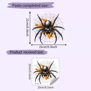 Spider Webs Halloween Bedroom Living Room Foyer Home Decoration Wall Stickers
