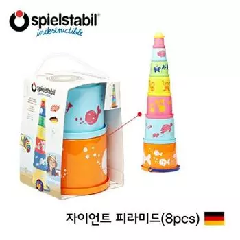 Spiel Starville Pyramid Giant Cup Stacking, разноцветные, 1 шт., корейские товары для детей