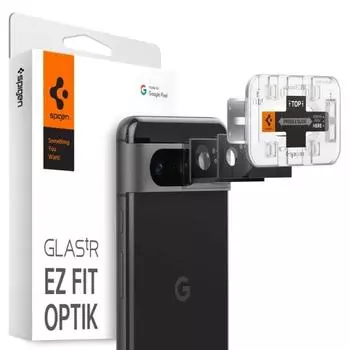 Spigen Google Pixel 8 Camera Film Glas.tR EZ Fit Optik Protection Pixel8 Совместимый объектив камеры 2 шт.