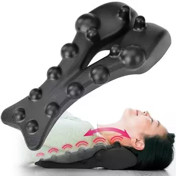 Спина Лопатка Пилинг Лопатка Пилинг Спина Давление Тщательный уход за плечом Здоровье Товары для здоровья Подушка, Подушка, Растяжка, чёрный