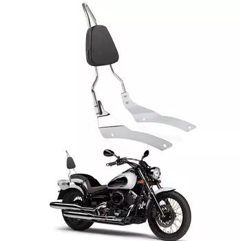 Спинка Sissy Bar с задним багажником Совместимые модели Yamaha V Star 650 Classic V Star 650 Classic 1998-2010 / 1998-2010