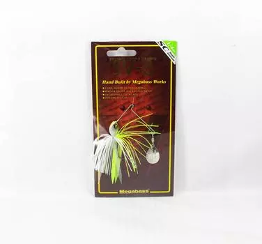 Спиннер-бейт Megabass SV 3 1/4 унции SC White Chart (3158)