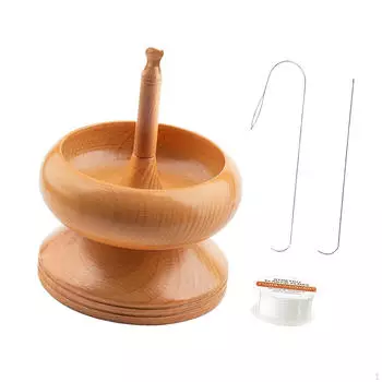 Спиннер для бусин, инструмент для натягивания струн, для мастерской ожерелья, ювелирная глина