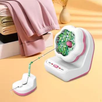 Спиннер для глиняных бусин, электрический загрузчик бусин, инструмент для быстрого бисероплетения, автоматический для талии ручной работы