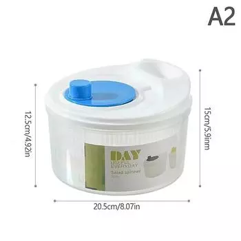 Спиннер для салата, сушилка для овощей, фруктов, сливная корзина для еды, дегидратор, быстрая стирка, сушка, ручная центрифуга, кухонный бытовой инструмент