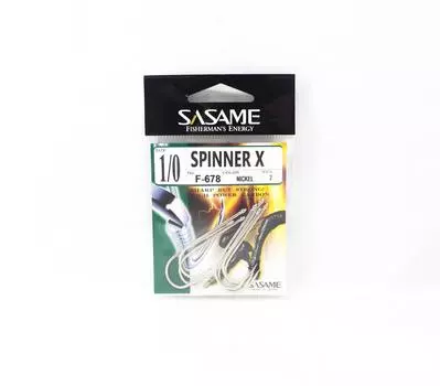 Спиннер Sasame F-678 X, размер 1/0 (5023)