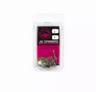 Спиннер Tackle Tactics Jig Spinner, размер 2 3 в упаковке, никель Колорадо (5805)