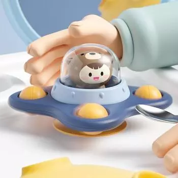 Спиннеры на присоске против тревоги, игрушки, сенсорные милые игрушки для ванной с животными, бассейн dog