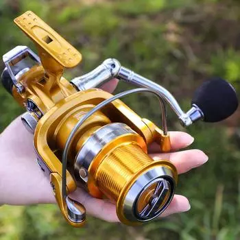 Спиннинговая катушка для ловли карпа, передняя и задняя тормозная система с двойным тормозом, рыболовная катушка, рыболовные инструменты