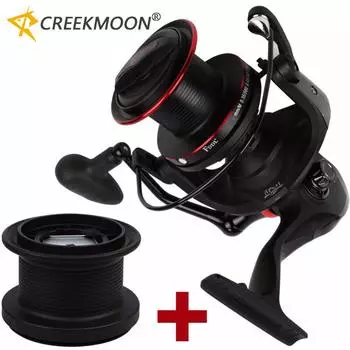 Спиннинговая рыболовная катушка 13+1BB 8000-10000 Металлическая шпуля Лодочная Рок Солеводная Рыболовная Катушка Супер Прочная Катушки для Карповой Рыбалки Аксессуары 8000 Series