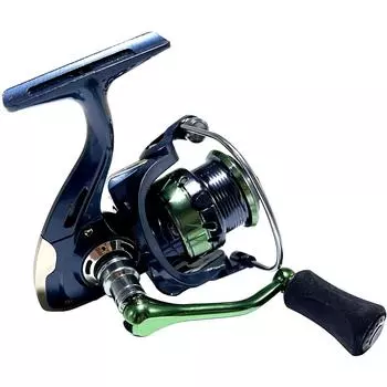 Спиннинговая рыболовная катушка, макс. 8 кг, карбоновый шарикоподшипник из нержавеющей стали 5,2:1 снасть для морской и пресноводной рыбалки 1500 Series