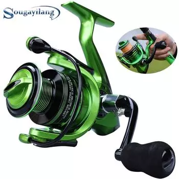 Спиннинг рыболовные катушки 13 + Reel&1000 зелёный
