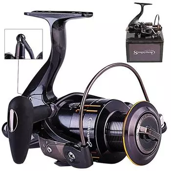 Спиннинговые рыболовные катушки 13+1BB Сверхлегкие алюминиевые катушки для шпули Гладкие спиннинговые катушки 2000