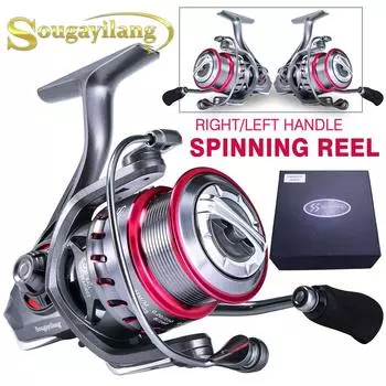 Спиннинговые рыболовные катушки 9 + 1BB Рыболовное колесо 39,5 фунтов Карбоновая катушка для драг-литья Троллинговая рыболовная катушка 2000