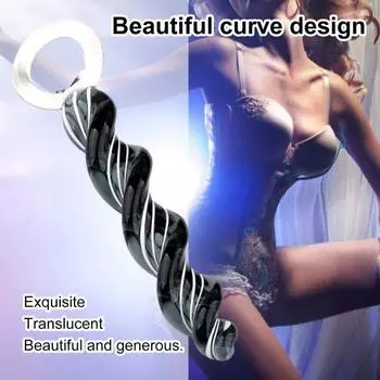 Спиральная анальная игрушка для взрослых, вставка, игрушка для непрерывного оргазма, плавный секс, вагинальная стимуляция, массажер простаты, Анальная пробка для девочек