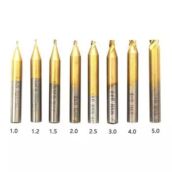 Спиральное сверло HSS 1,0-5,0 мм, слесарные инструменты, станок для резки ключей 1.5mm