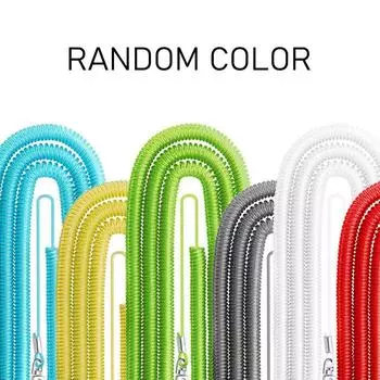 Спиральные ремешки с защитой от потери для рыболовных снастей. Надежное и надежное решение. 3.0 Meters