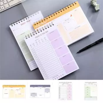 Спиральный блокнот, ежедневник, блокнот-планировщик, блокнот на спиральной основе формата А5 One Size