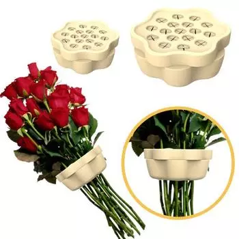 Спиральный держатель стебля икебаны, держатель для цветочной композиции «сделай сам», прочная спираль, «сделай сам», букет, твистер, товары для вечеринок L зелёный