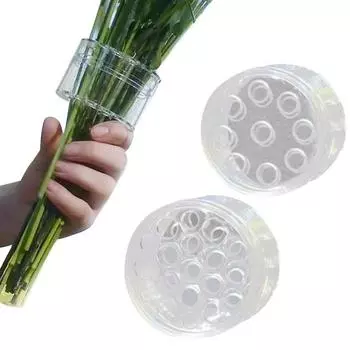 Спиральный держатель стебля икебаны, водонепроницаемый, прочный, надежный, универсальный дизайн, спиральный держатель для букета «сделай сам», твистер, цветочная композиция S