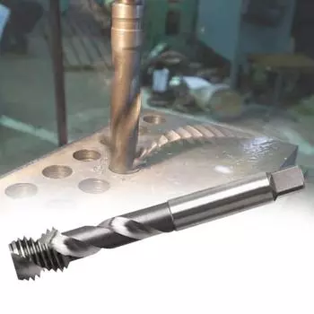 Спиральный метчик Yousheng M2/M3/M4/M5/M6/M8/M10/M12, острый, плавный, высокопрочный, многофункциональный, для обработки алюминия M4