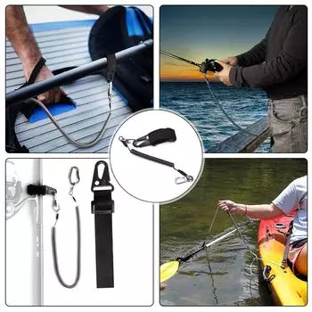 Спиральный шнур для рыбалки, шнур для удочки и рыболовной сети, поводок для удочки, выдвижной шнур для безопасного инструмента