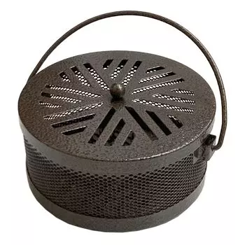 Спираль от комаров Forest Incense Mosquito Спираль от комаров Iron Bronze Color Holder, Держатель, для улицы, кемпинга, коробка, держатель, чехол, SD-KATORI1005BRZ бронзовый